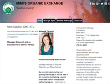 Tablet Screenshot of mimisorganicexchange.com